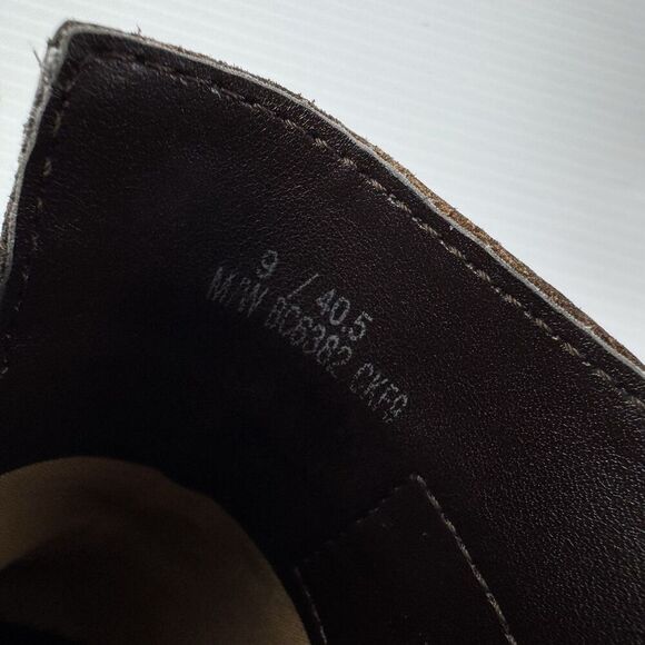 b.o.c Born Concept Brown Leather Clogs Mules Heels Buckle Slip-On Size 9 / 40.5 - Picture 4 of 16